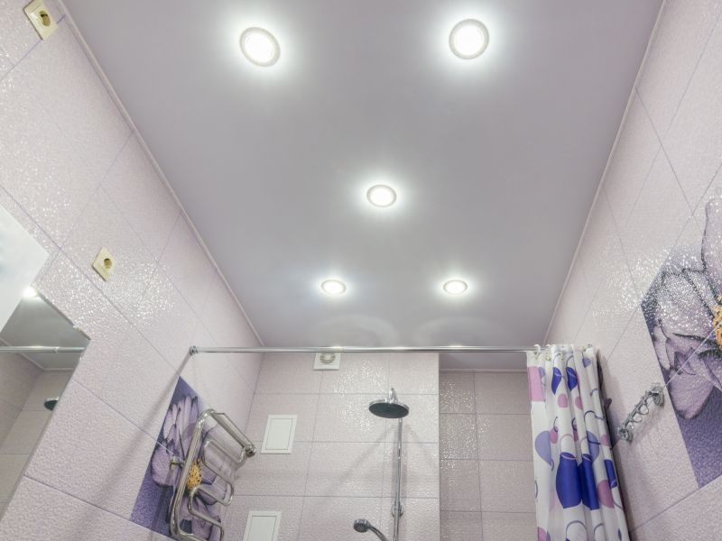 Energy-Efficient Fixtures in Bathroom