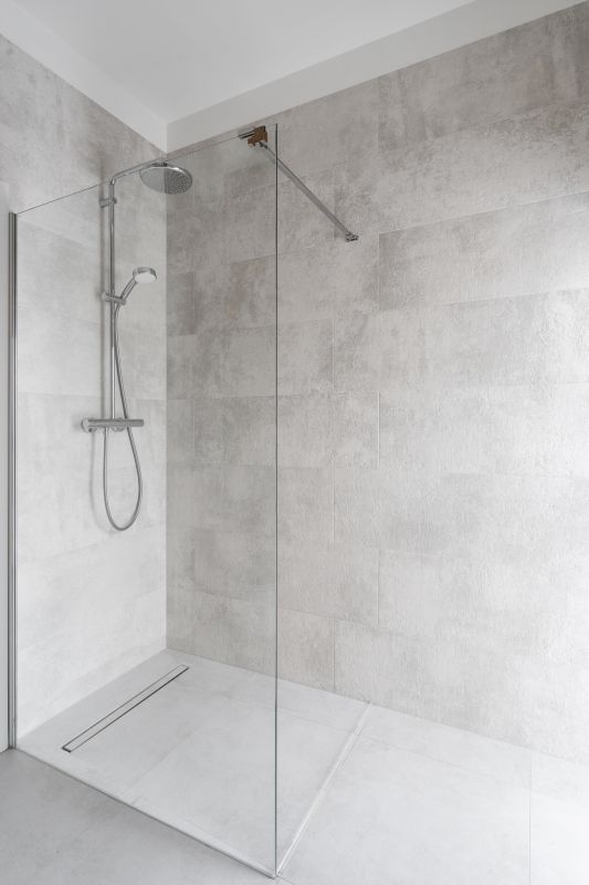 Spa-Style Shower with Rainfall Head